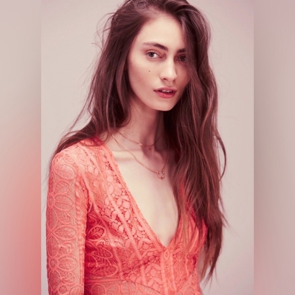 NWT For Love & Lemons Lyla lace dress - Picture 4 of 8